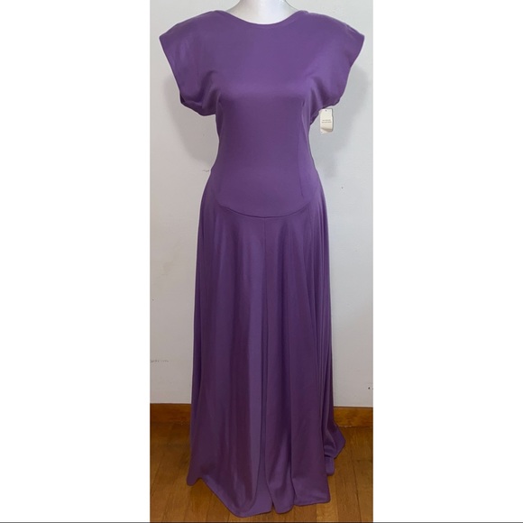 Vintage Dresses & Skirts - 🚨2 for $40🚨 Vtg Deadstock Purple Maxi Dress